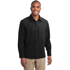 CLOSEOUT - Eddie Bauer Long Sleeve Performance Travel Shirt