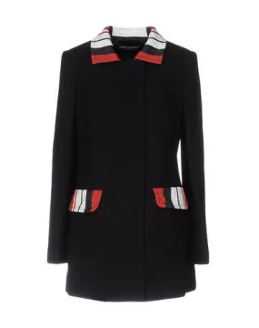 Dolce & Gabbana Women Coat Black 10 UK