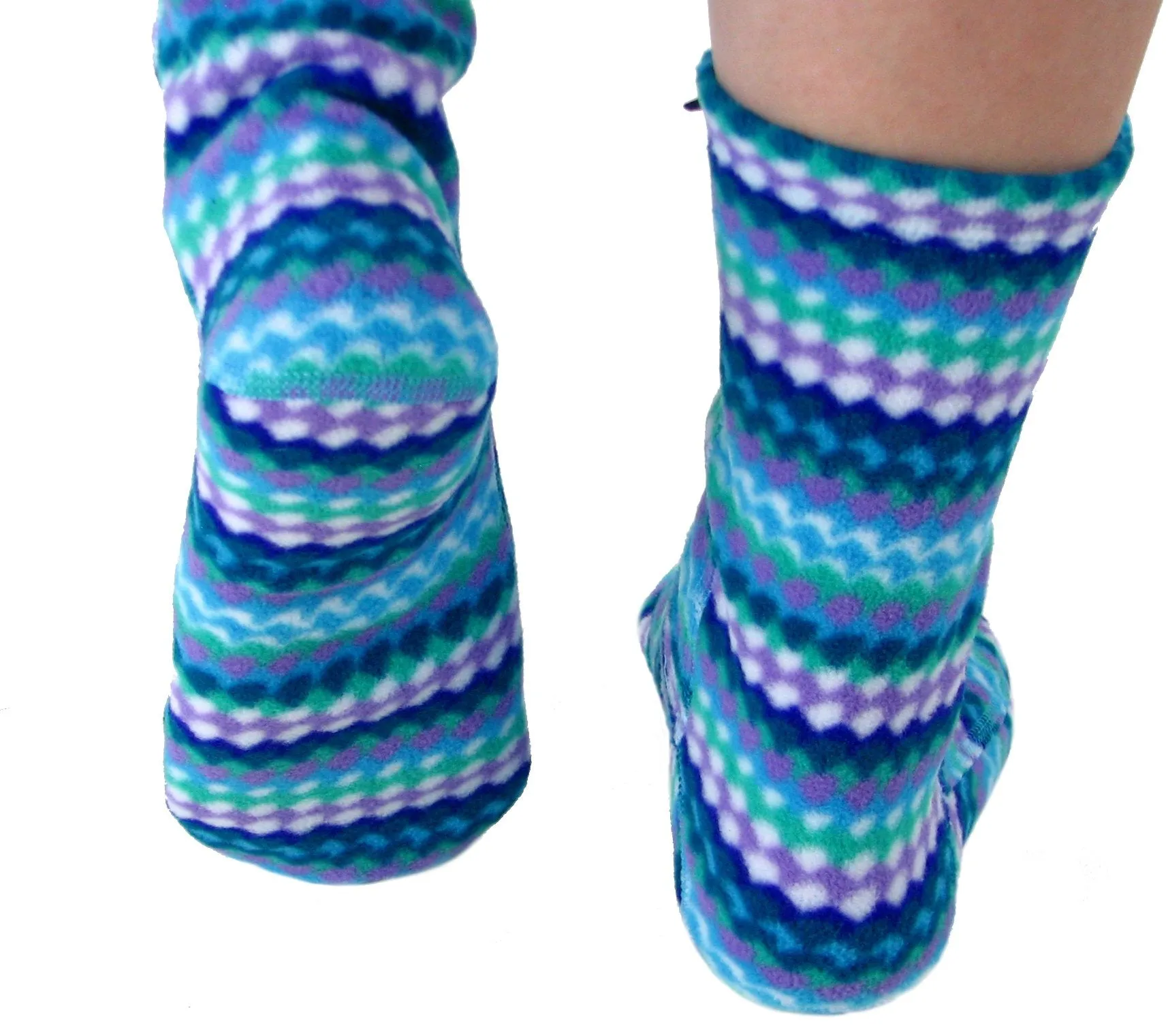 Kids' Fleece Socks - Ripple