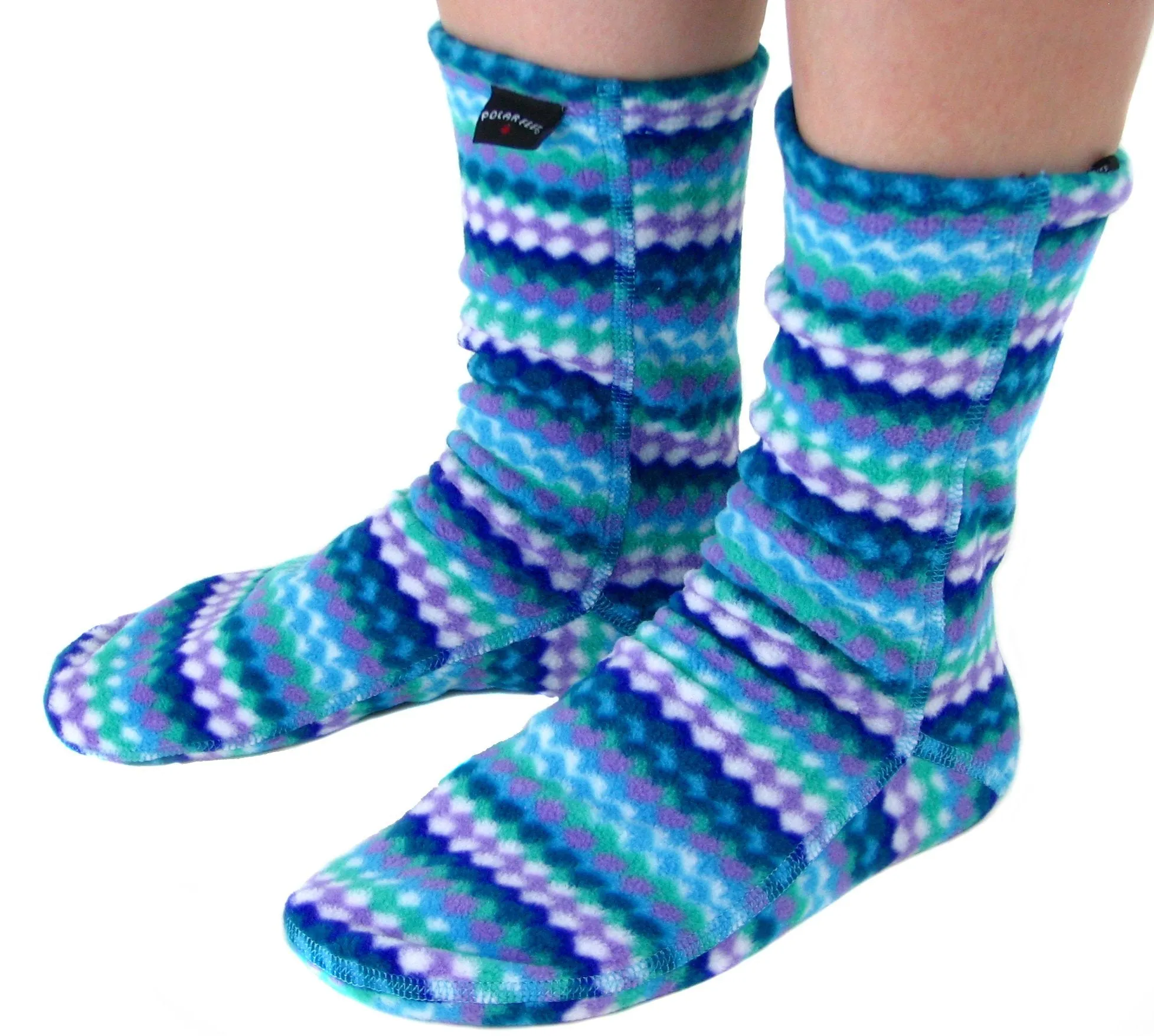 Kids' Fleece Socks - Ripple