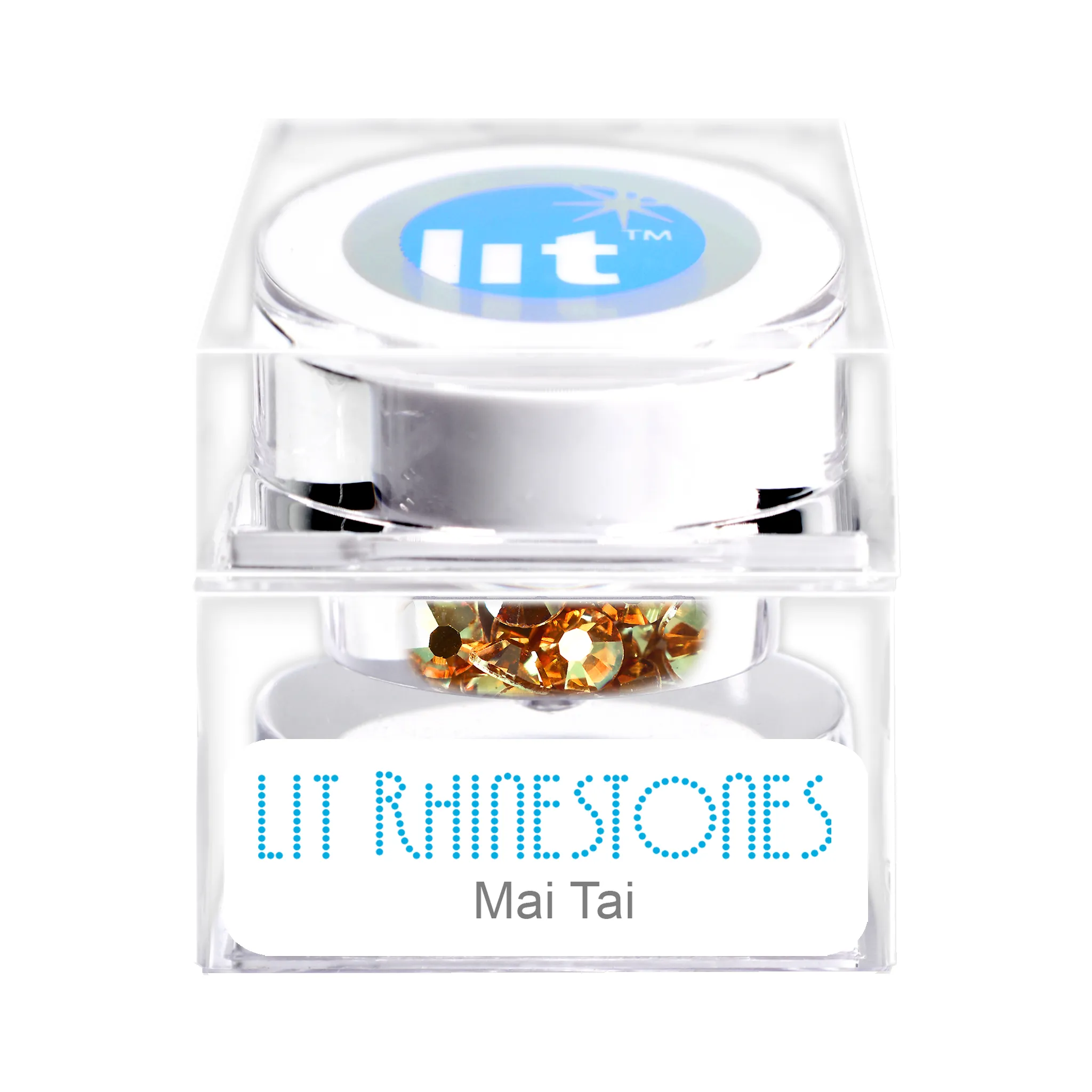 Lit Rhinestones - Mai Tai