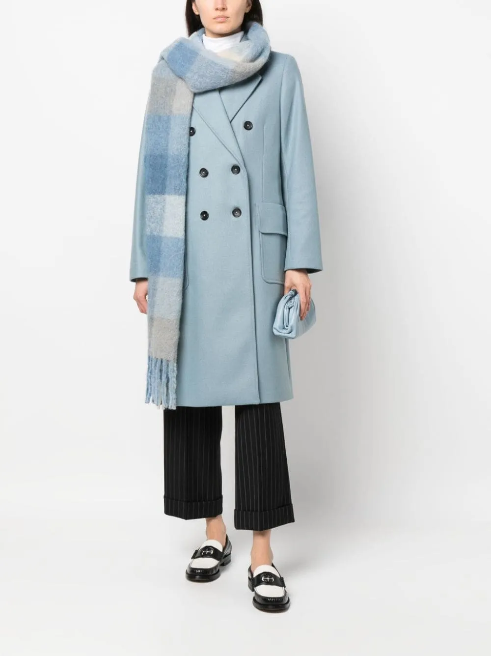 Paul Smith Coats Clear Blue