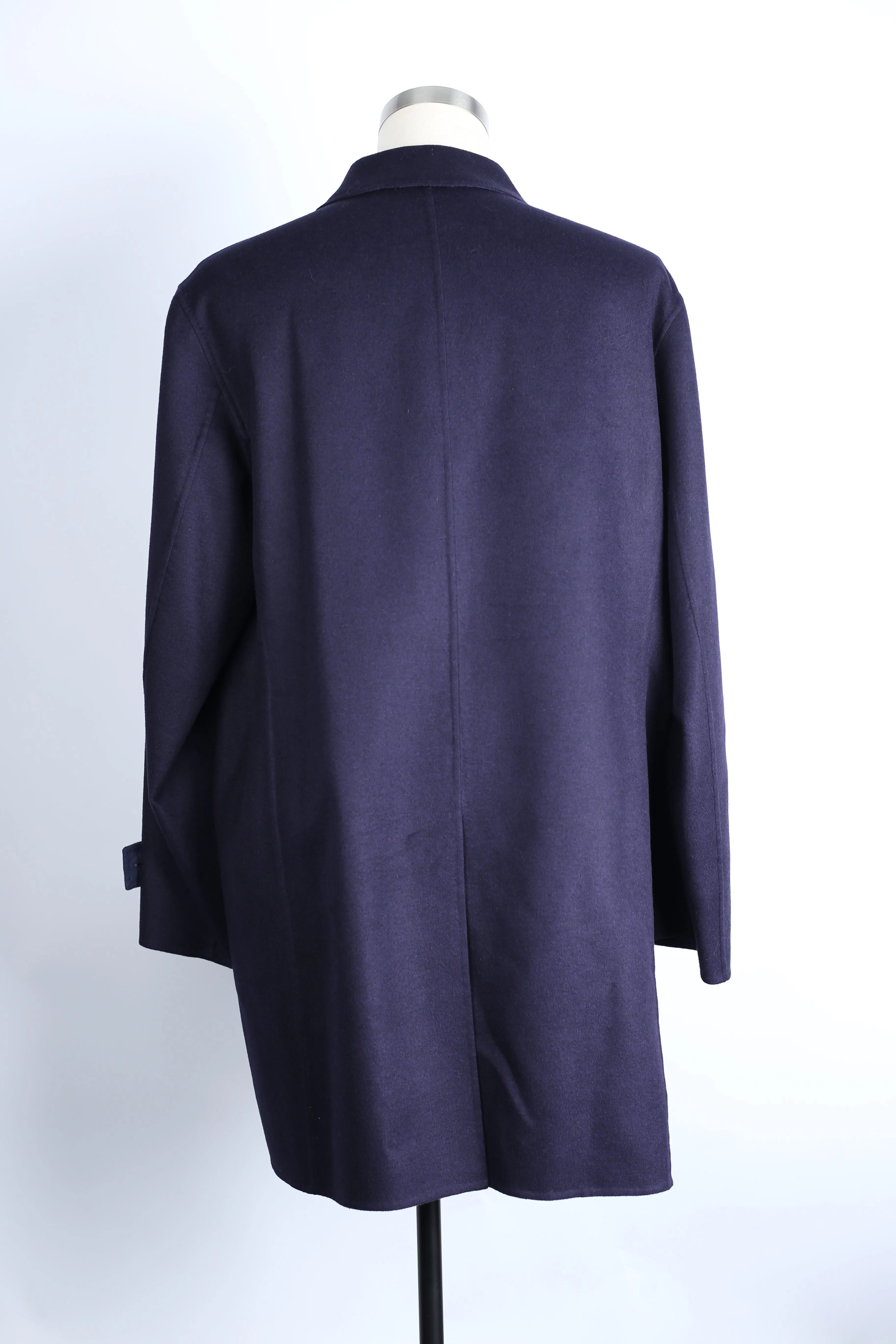 Wool-Silk-Cashmere Dress Coat