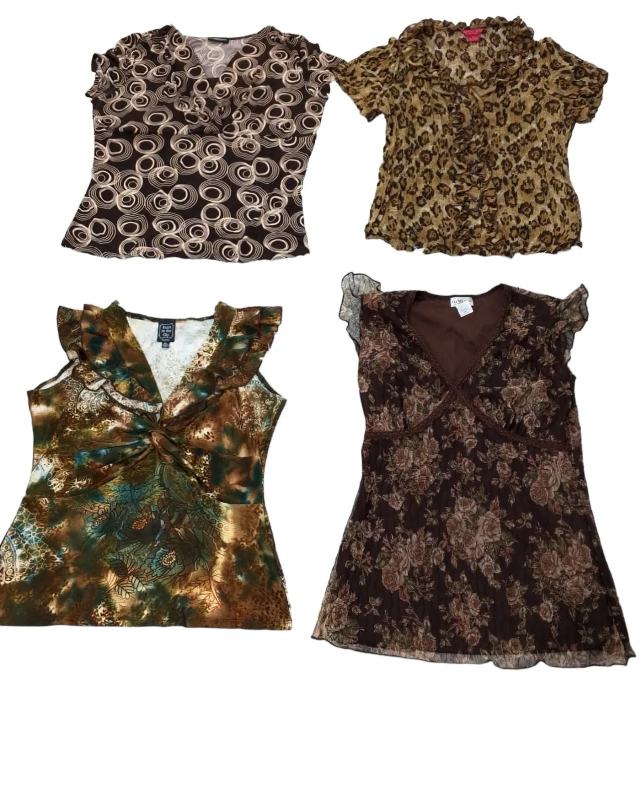 Y2k 2024 - Foresty appealing Blouses - 18 pcs